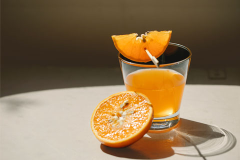 Die volle doses Vitamin C.